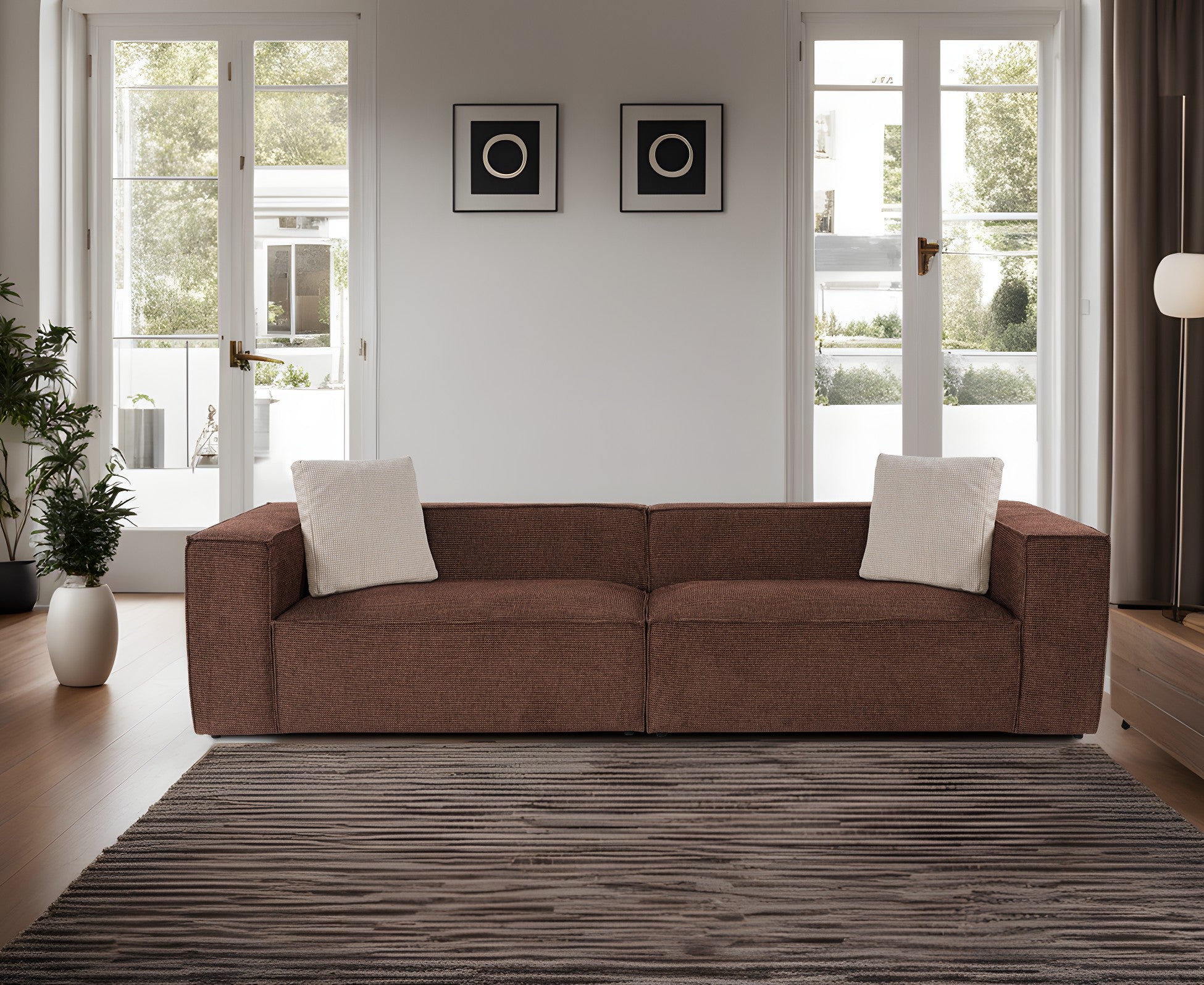 Lora L2-2R 4-Sits Soffa