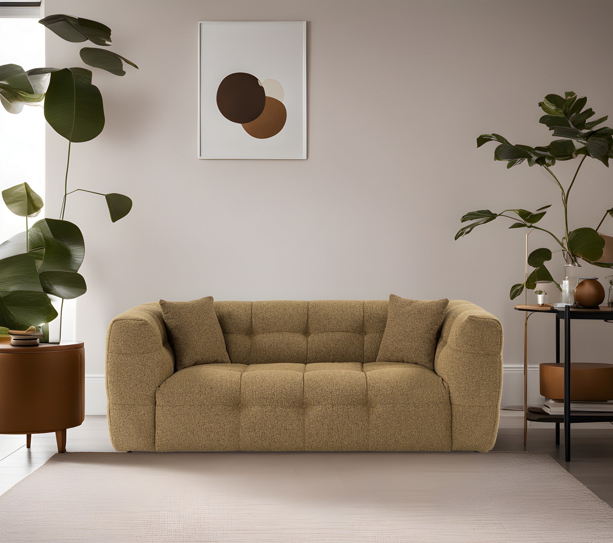 Cady 2 - Khaki 2-Sitssoffa