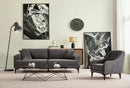 Astana - Antracit Wing Chair