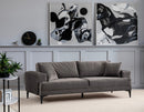 Astana 3 Sits - Antracit 3-Sits Soffa