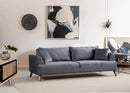 Buhara 3 Sits - Mörkgrå 3-Sits Soffa