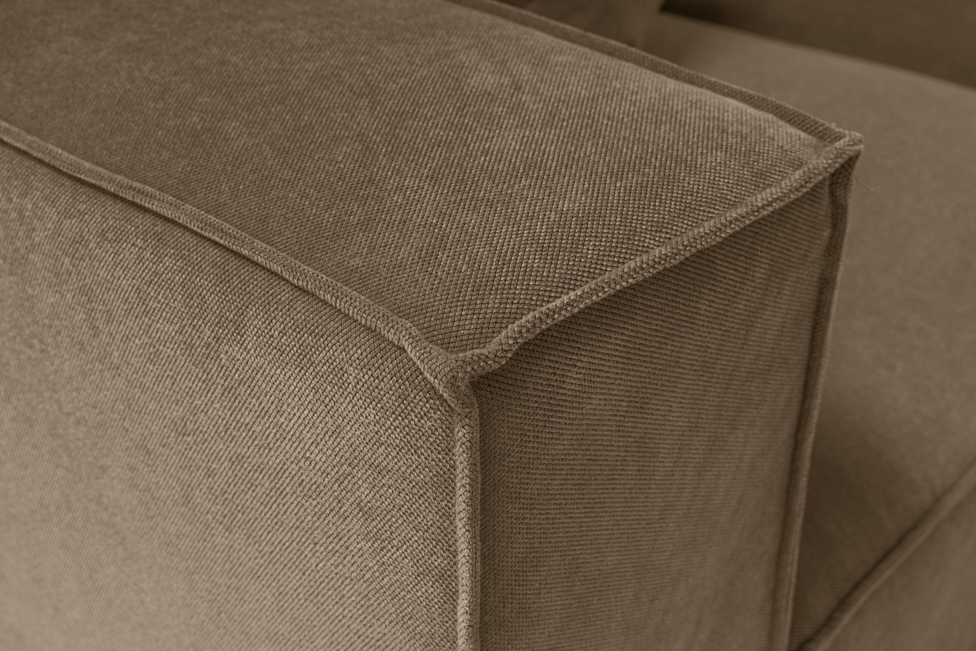 Sora (L1-O1-O1-1R-POUFFE ) - Brun Hörnsoffa