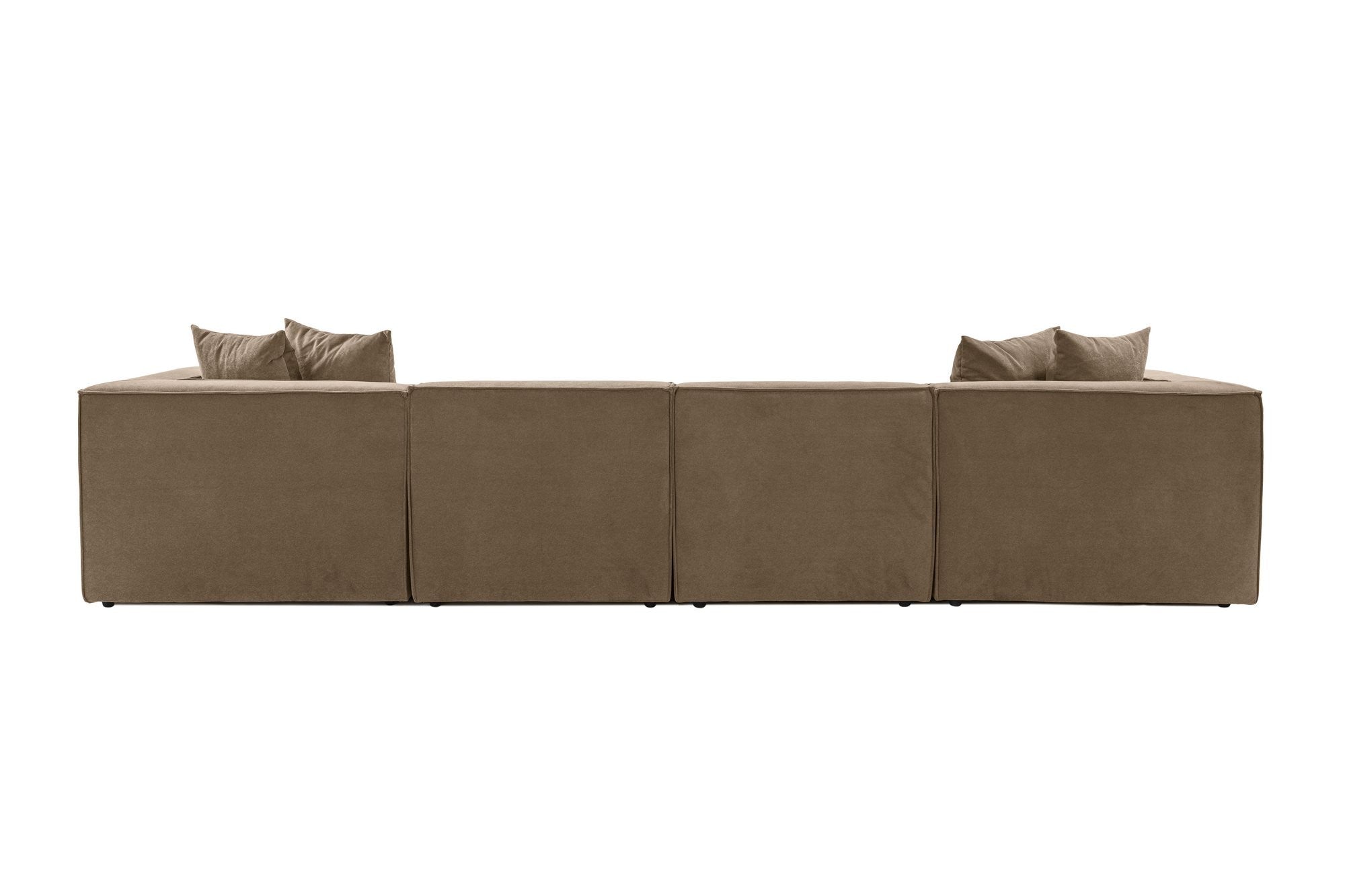 Sora (L1-O1-O1-1R-POUFFE ) - Brun Hörnsoffa