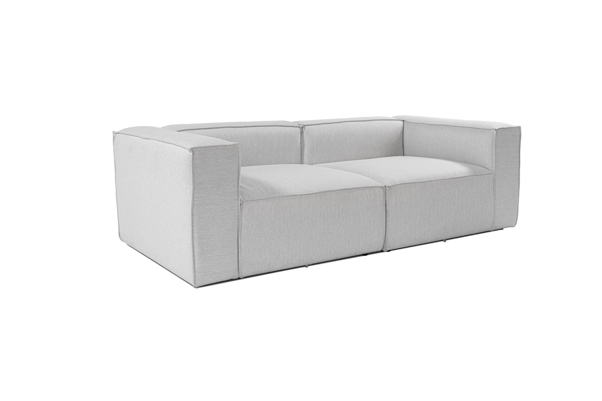 Fora 2 Sits - Ljus Grå 2-Sits Soffa