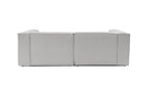 Fora 2 Sits - Ljus Grå 2-Sits Soffa