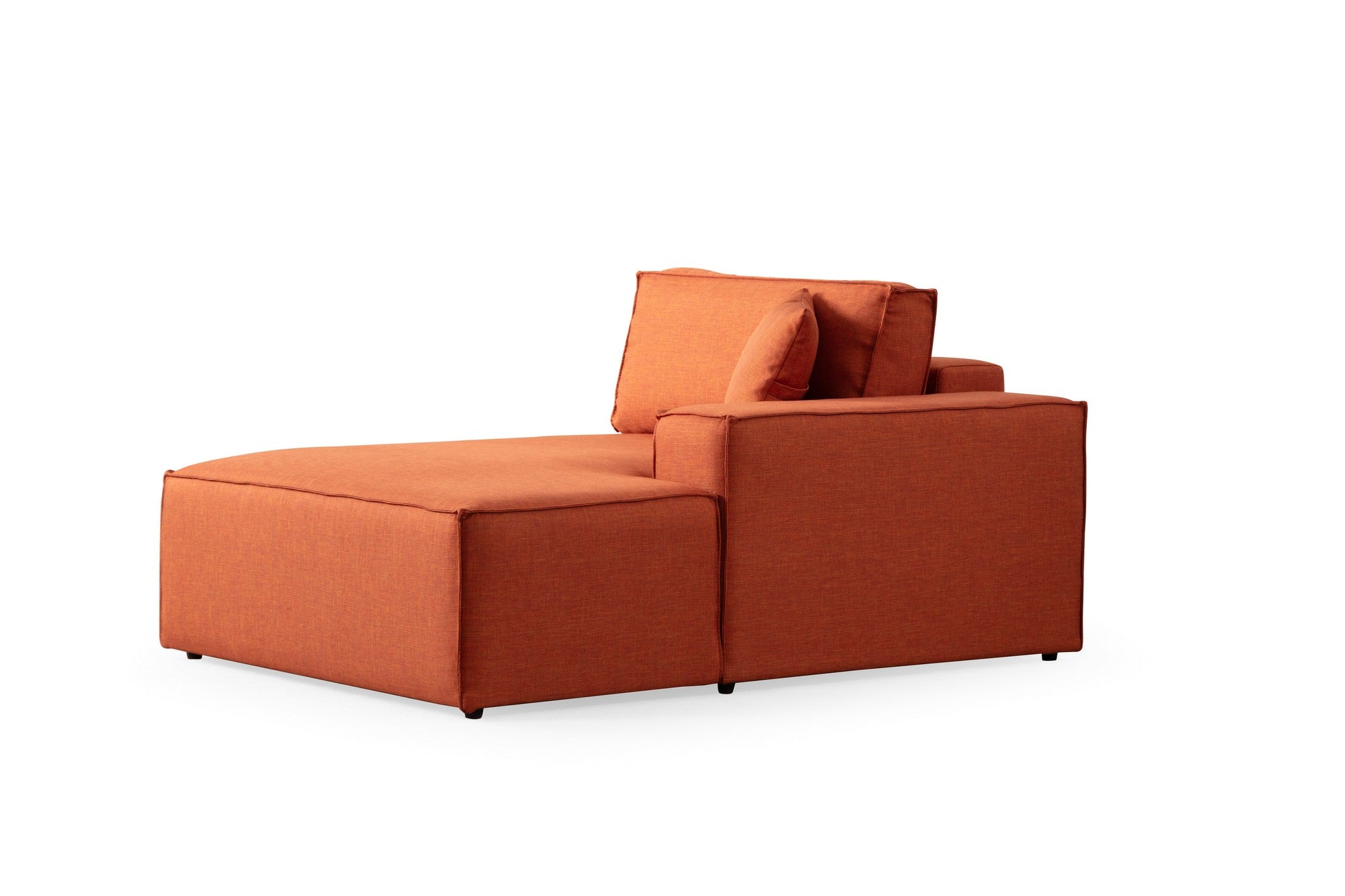 Pırlo Corner Right - Orange Hörnsoffa-säng