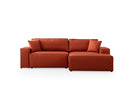 Pırlo Corner Right - Orange Hörnsoffa-säng