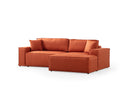 Pırlo Corner Right - Orange Hörnsoffa-säng