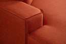 Pırlo Corner Left - Orange Hörnsoffa-säng