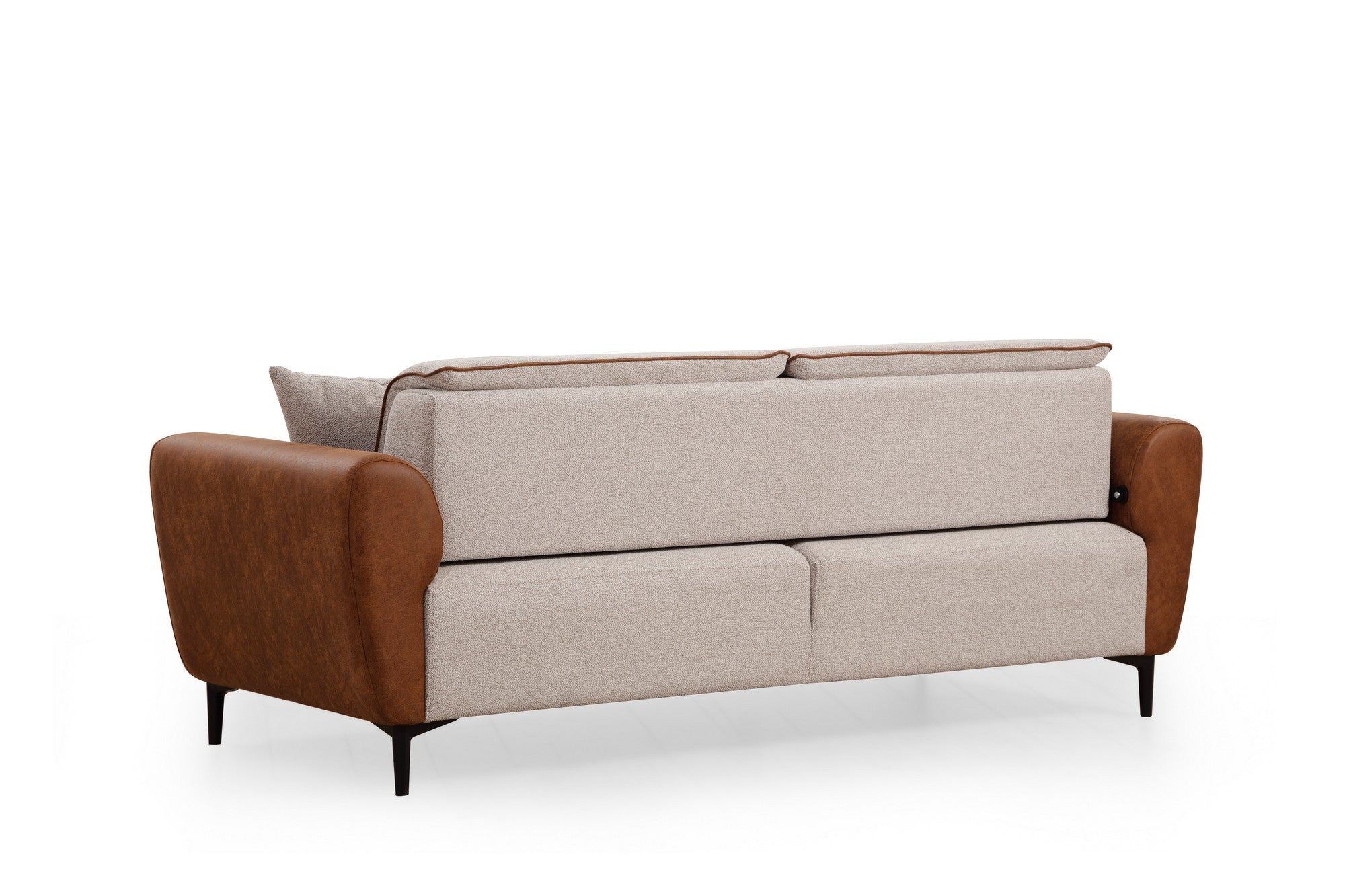 Aren - Beige, Kanel 3-sits Soffa-Bädd