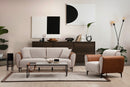 Aren - Beige, Kanel 3-sits Soffa-Bädd