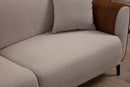 Aren - Beige, Kanel 3-sits Soffa-Bädd