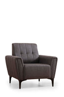Hamlet - Mörkgrå 1-Seat Sofa