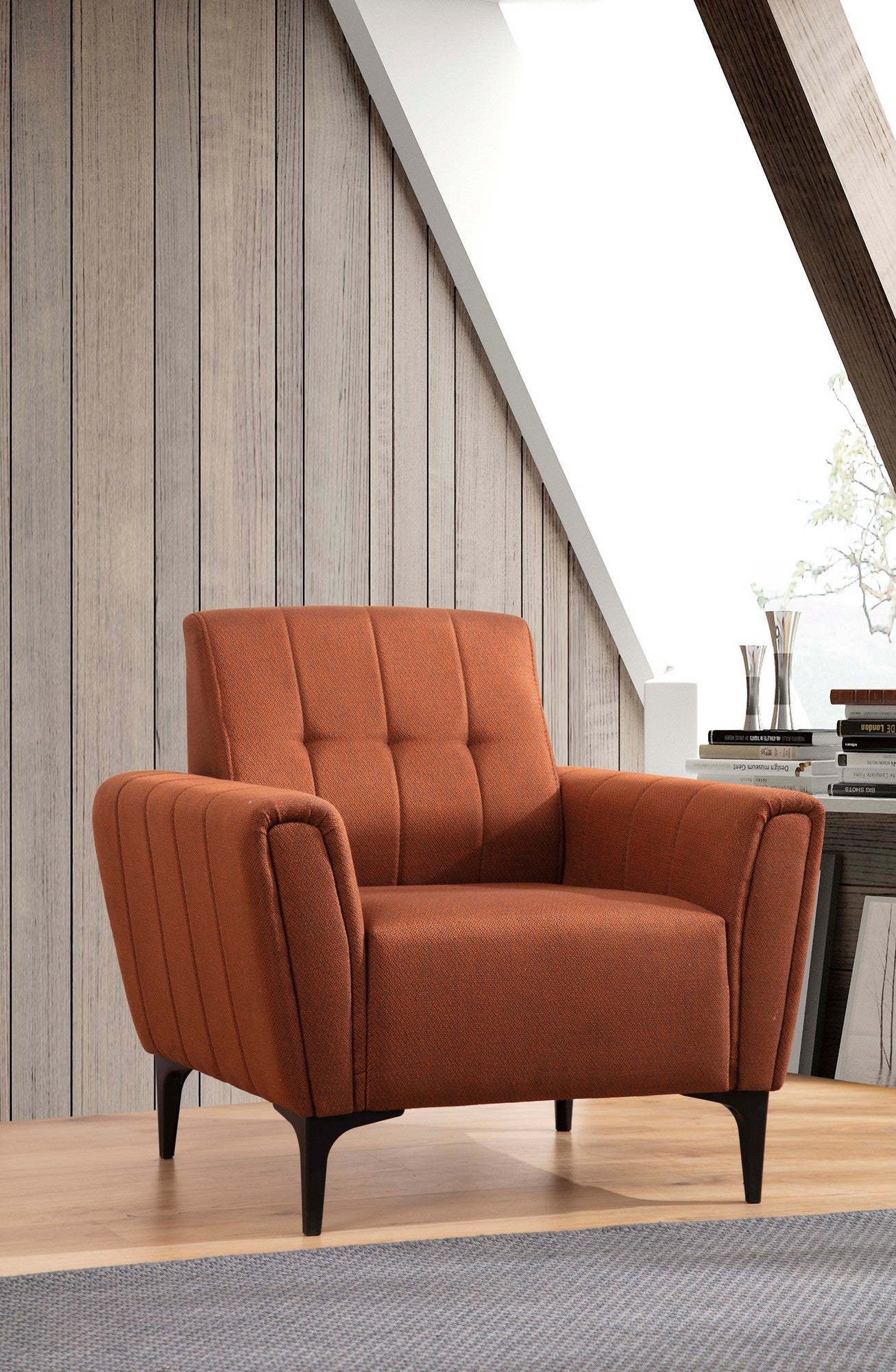 Hamlet - Tegelröd 1-Seat Sofa