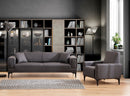 Horizon - Mörkgrå 1-Seat Sofa