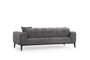 Athena 3 Seater - Ljusgrå 3-sitssoffa-säng