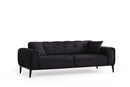 Athena 3 Seater - Svart 3-sitssoffa-säng