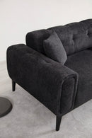 Athena 3 Seater - Svart 3-sitssoffa-säng