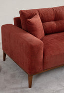 Sinor 3 Seater - Tegelröd 3-sitssoffa-säng