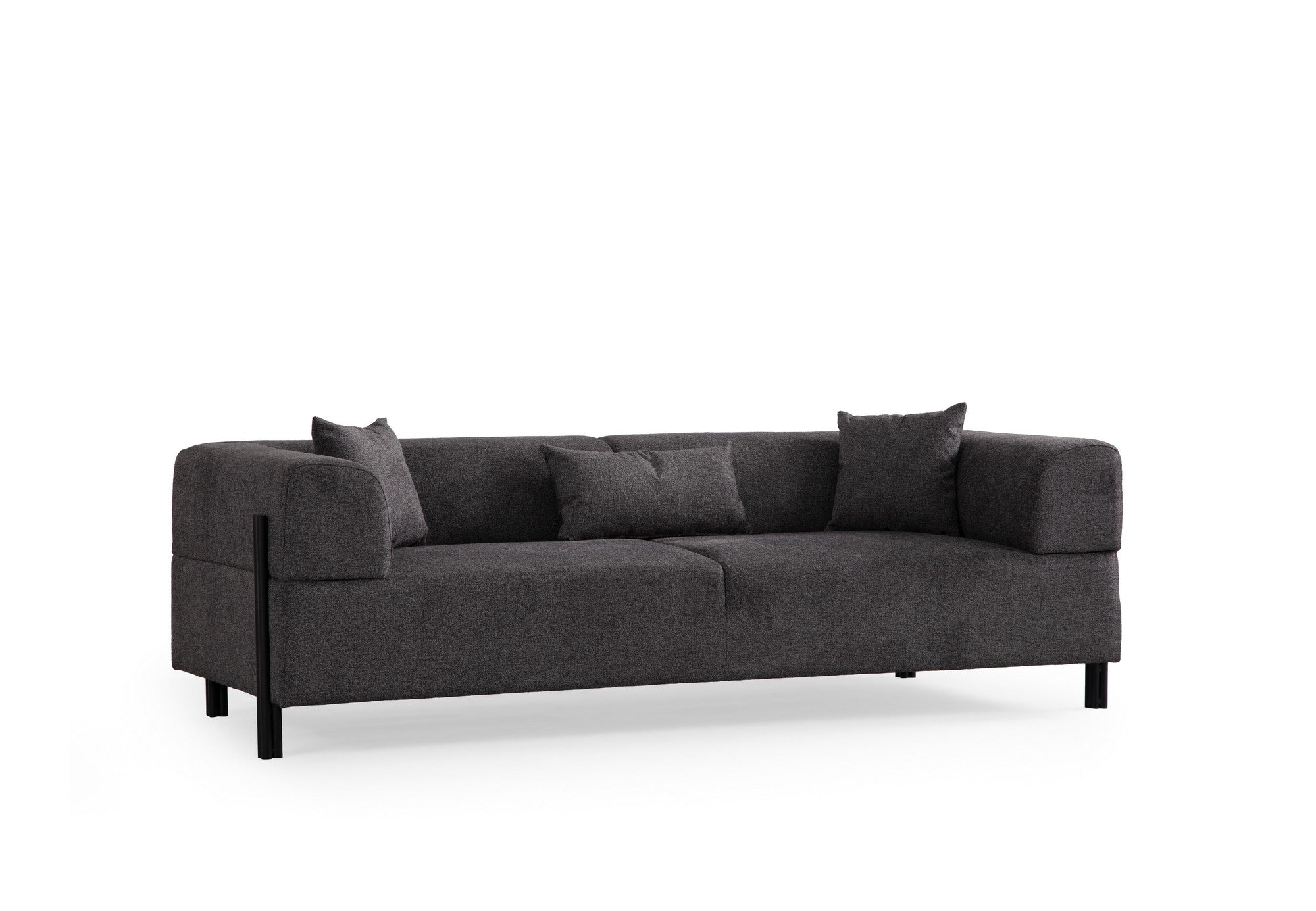 Gio 3 Sits - Antracit 3-Sits Soffa