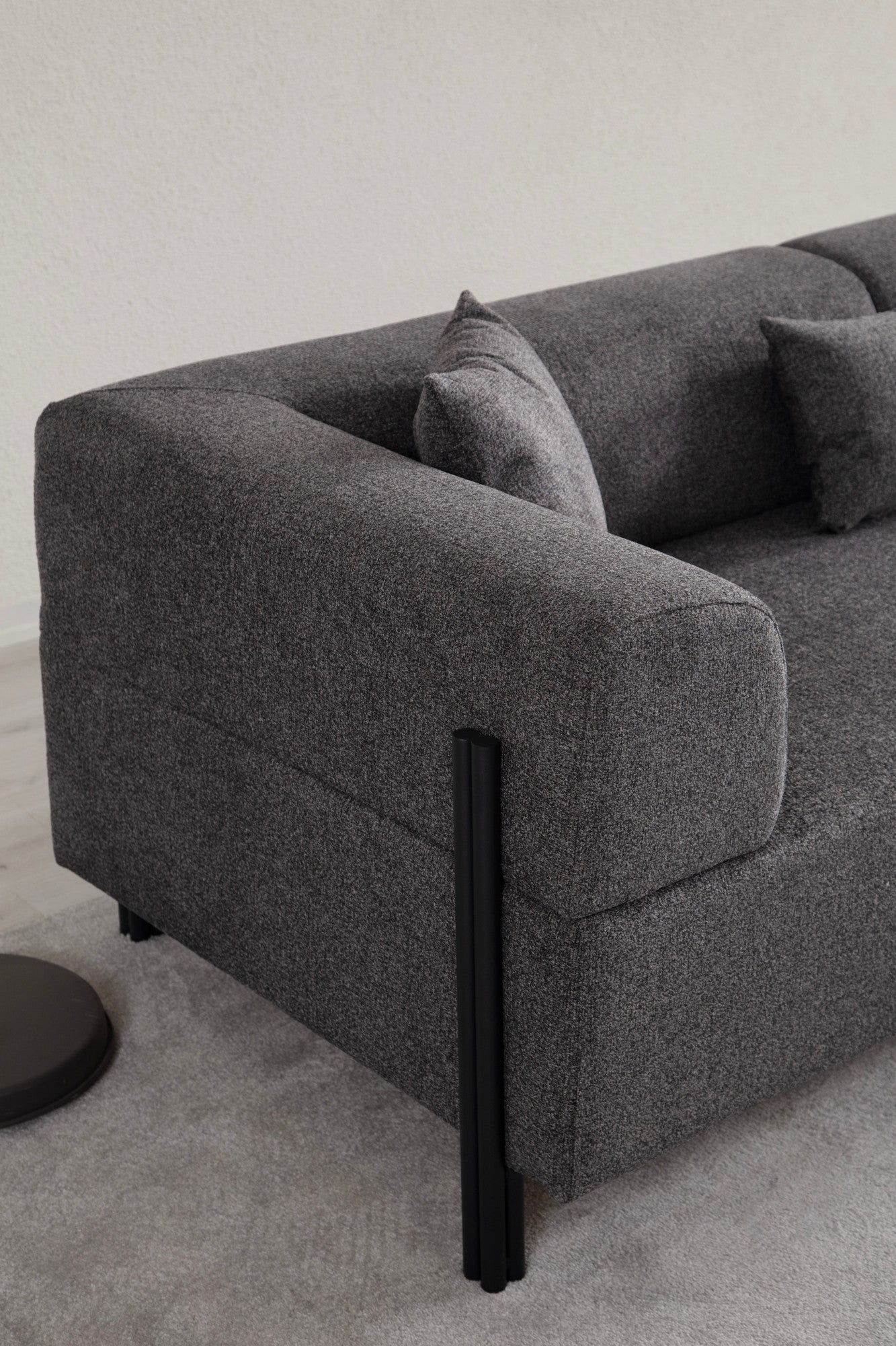 Gio 3 Sits - Antracit 3-Sits Soffa