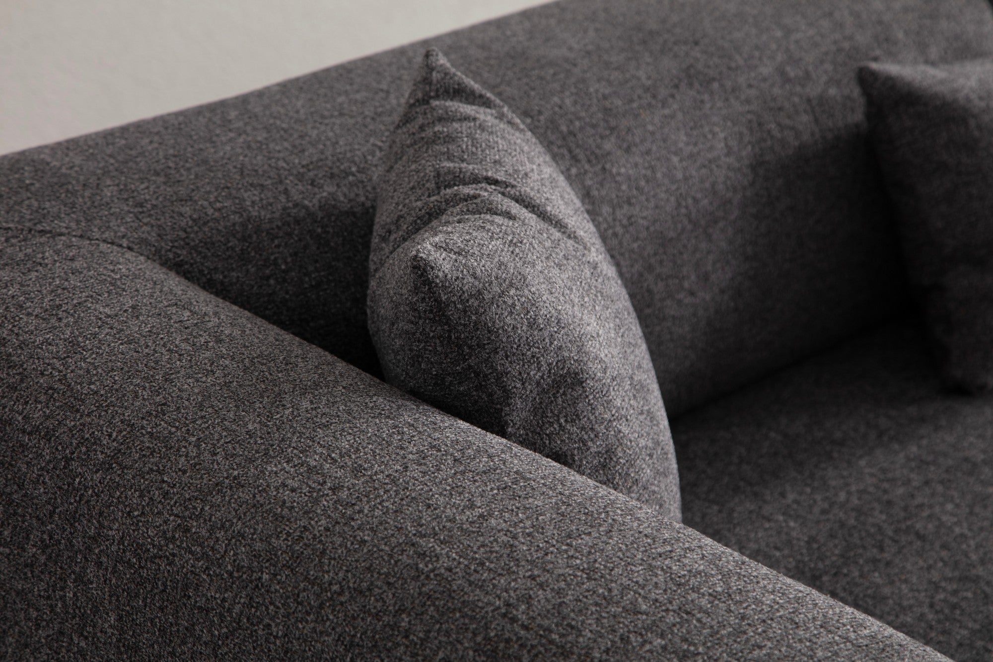 Gio 3 Sits - Antracit 3-Sits Soffa