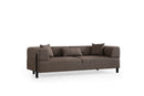 Gio 3 Sits - Brun 3-Sits Soffa