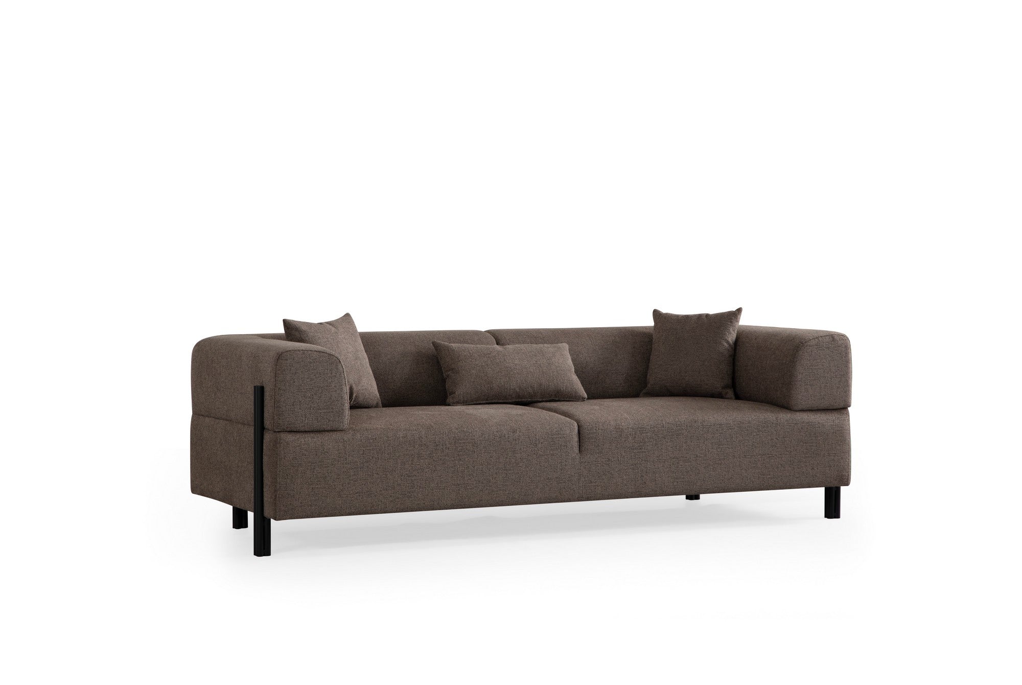 Gio 3 Sits - Brun 3-Sits Soffa