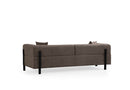 Gio 3 Sits - Brun 3-Sits Soffa