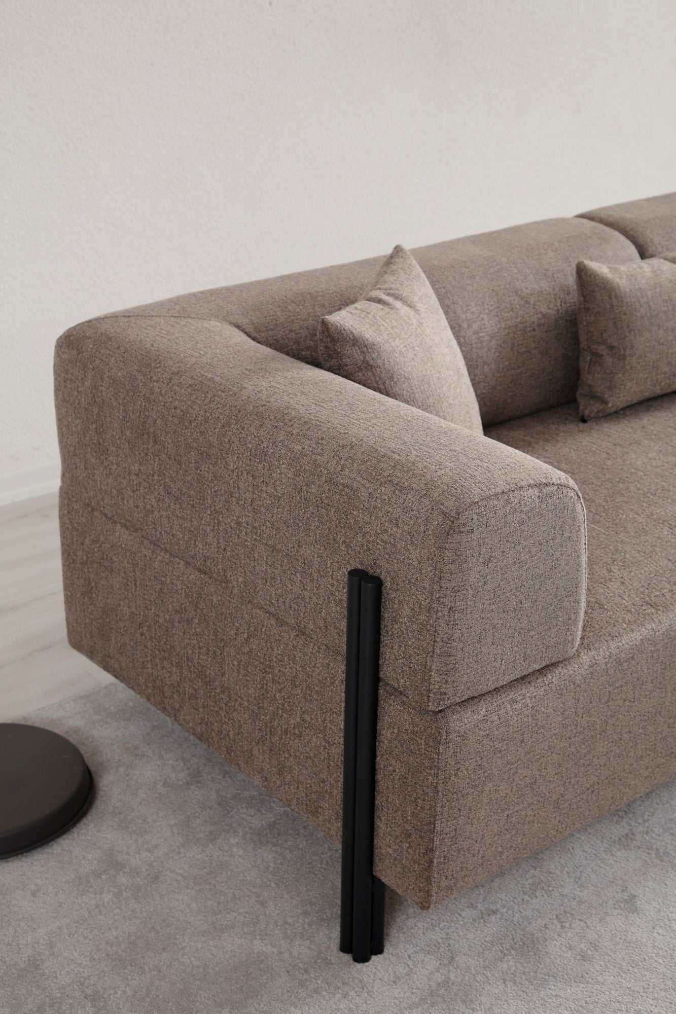 Gio 3 Sits - Brun 3-Sits Soffa
