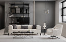 Gio 3 Sits - Vit 3-Sits Soffa