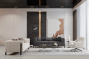 Gio 3 Sits - Vit 3-Sits Soffa