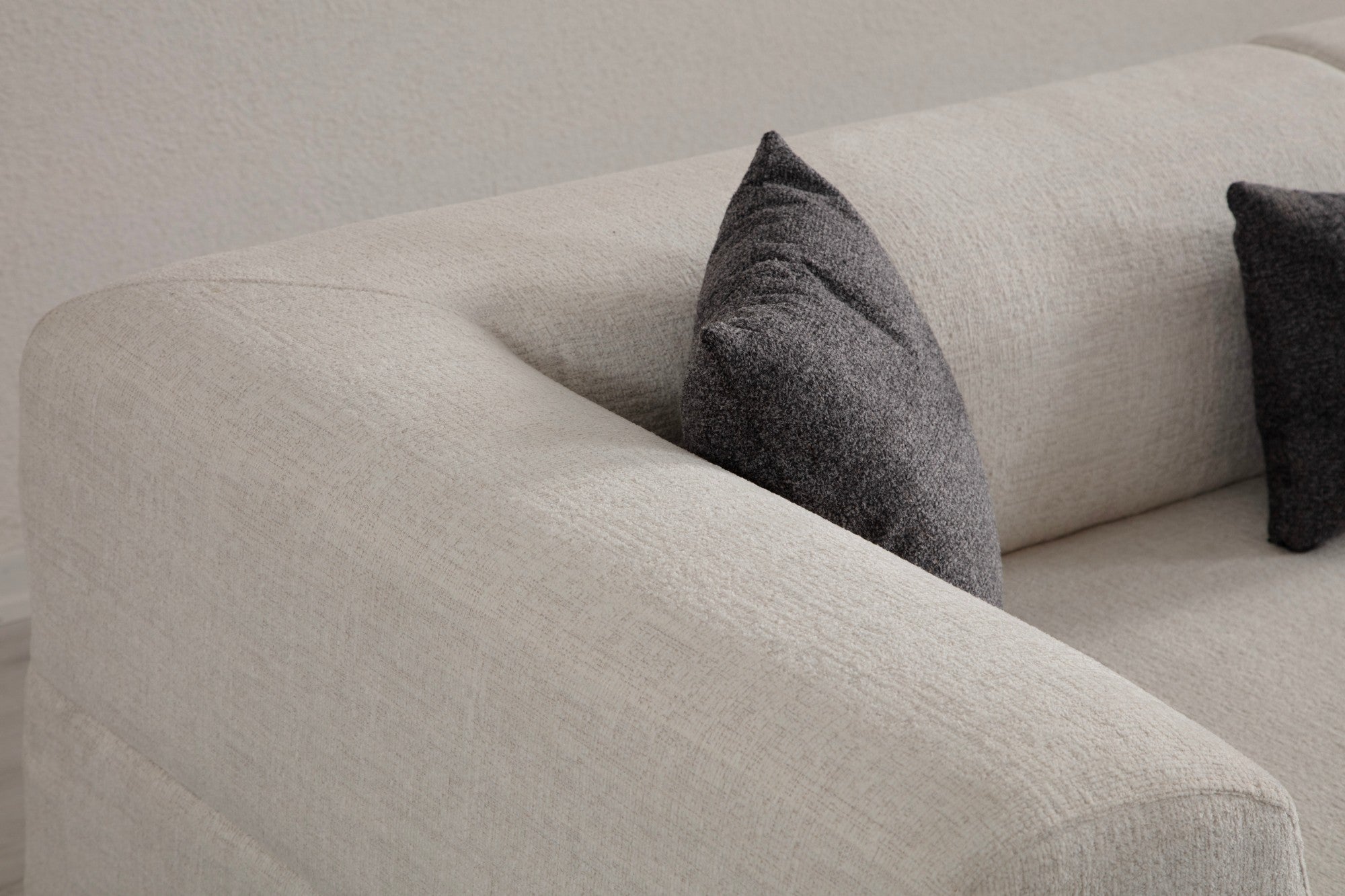 Gio 3 Sits - Vit 3-Sits Soffa