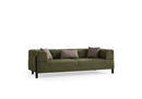 Gio 3 Sits - Grön 3-Sits Soffa