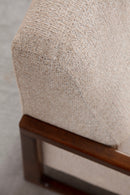 Athena Bergere - Beige Wing Chair