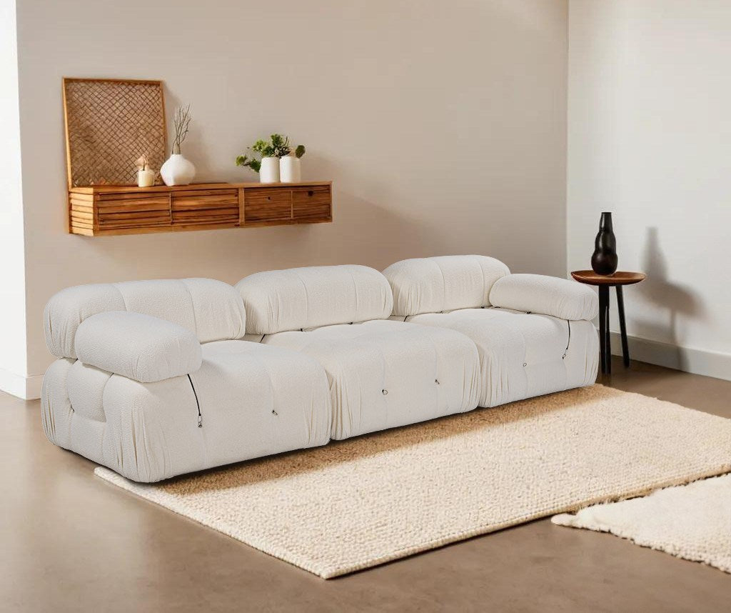 Bubble 3-sits ( L1-O1-1R) V2 - Bouclette 3-sits soffa