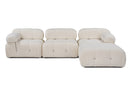 Bubble Beige L1-O1-1R-PUF Hörnsoffa