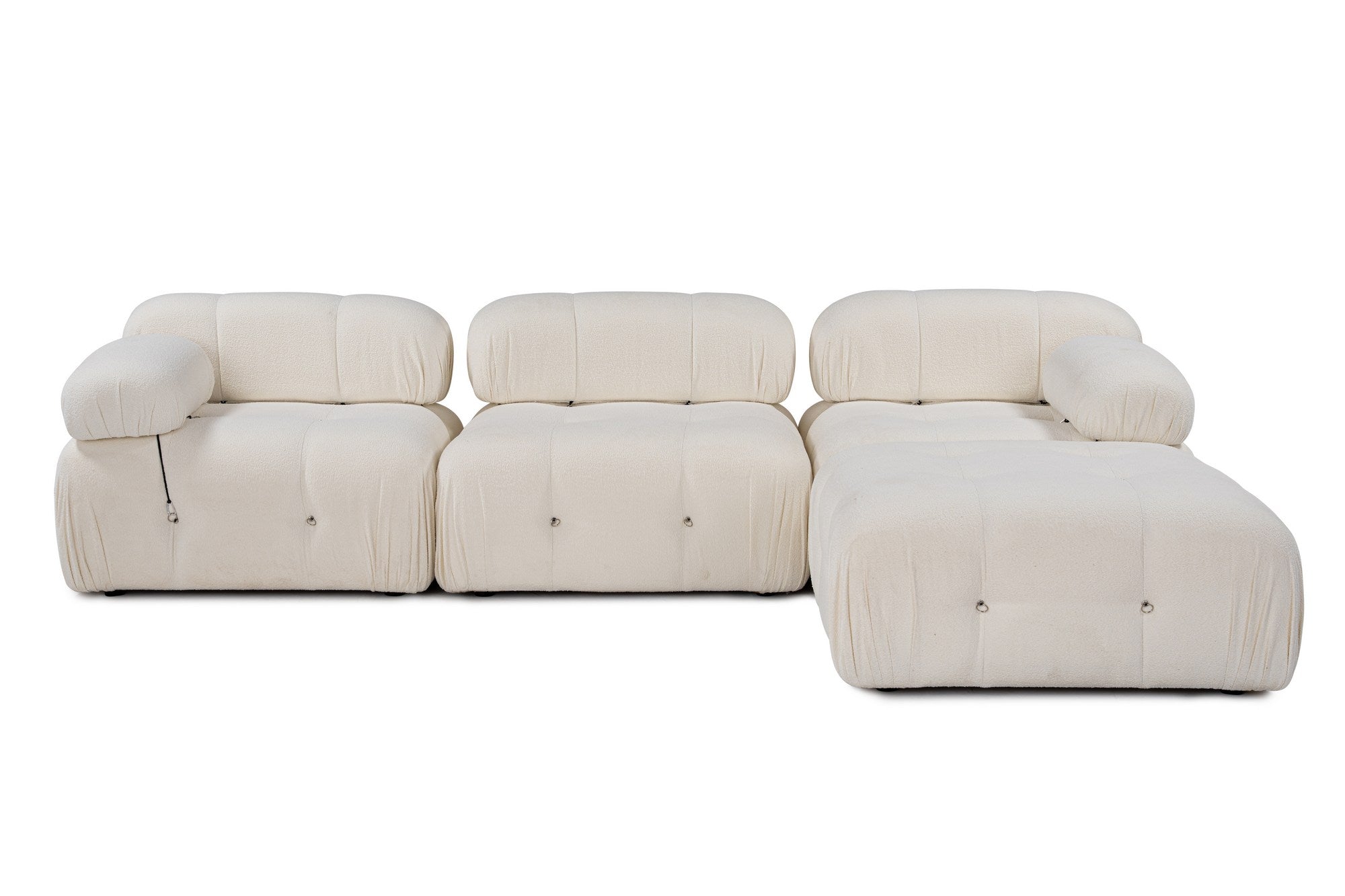 Bubble Beige L1-O1-1R-PUF Hörnsoffa