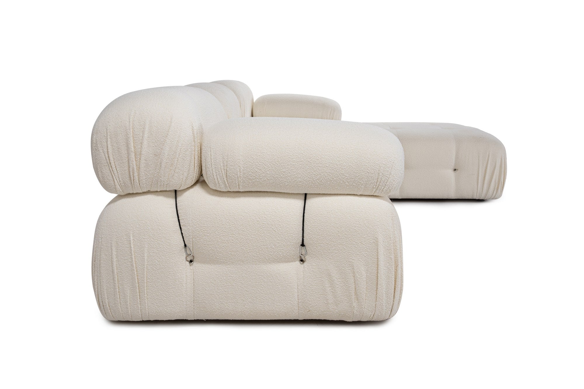 Bubble Beige L1-O1-1R-PUF Hörnsoffa