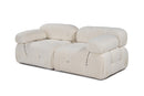 Bubble 2 Sits (L1-1R) - Grädd 2-Sits Soffa