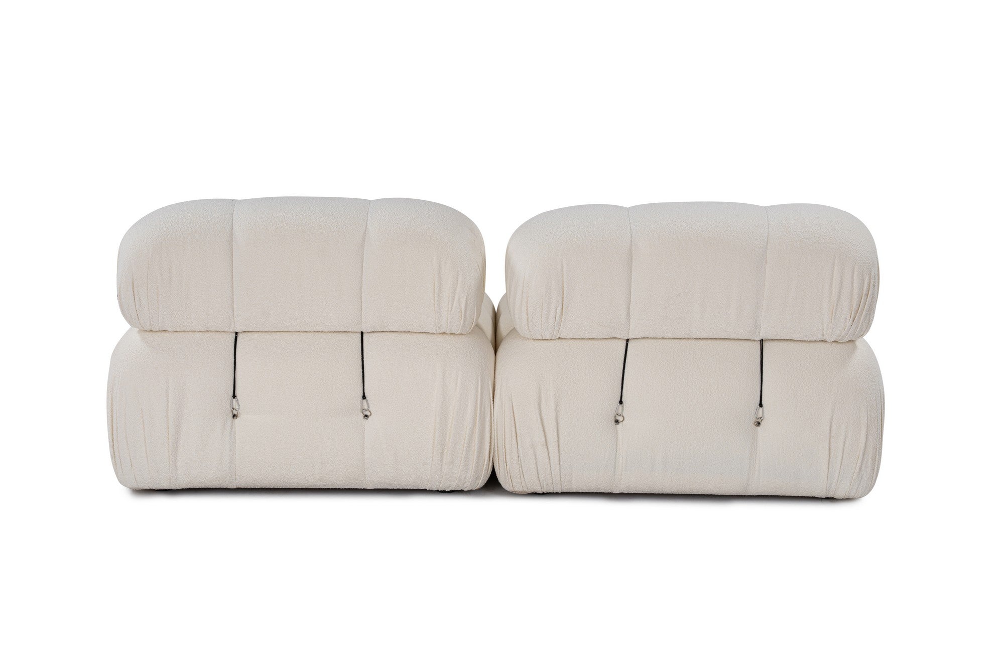 Bubble 2 Sits (L1-1R) - Grädd 2-Sits Soffa