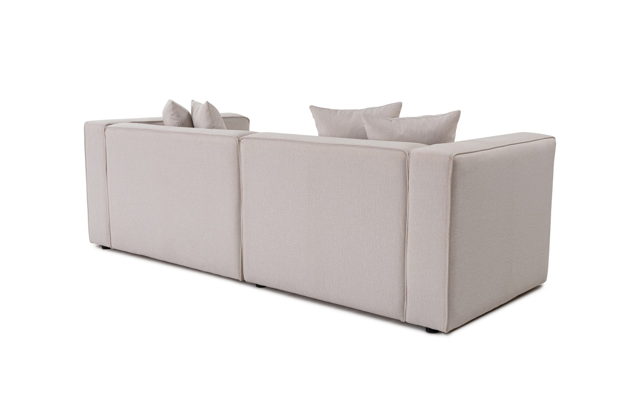 Mora XL 2 sitt - Ecru 2-sitssoffa