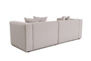 Mora XL 2 sitt - Ecru 2-sitssoffa