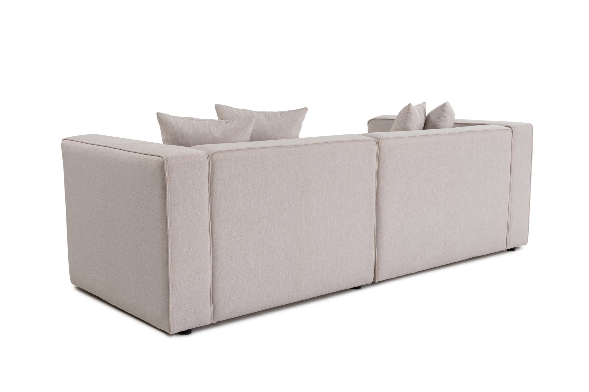 Mora XL 2 sitt - Ecru 2-sitssoffa