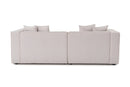 Mora XL 2 sitt - Ecru 2-sitssoffa