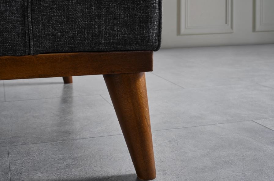 Cofi 3-sitssoffa - Antracit 3-sits Soffa-säng