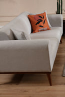 Cofi 3-sitssoffa - Kräm 3-sits Soffa-säng