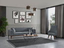 Cofi 3-sitssoffa - Ljusgrå 3-sits Soffa-säng