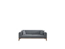 Cofi 3-sitssoffa - Ljusgrå 3-sits Soffa-säng