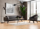 Leon 3-sitssoffa - Antracit 3-sits Soffa-säng